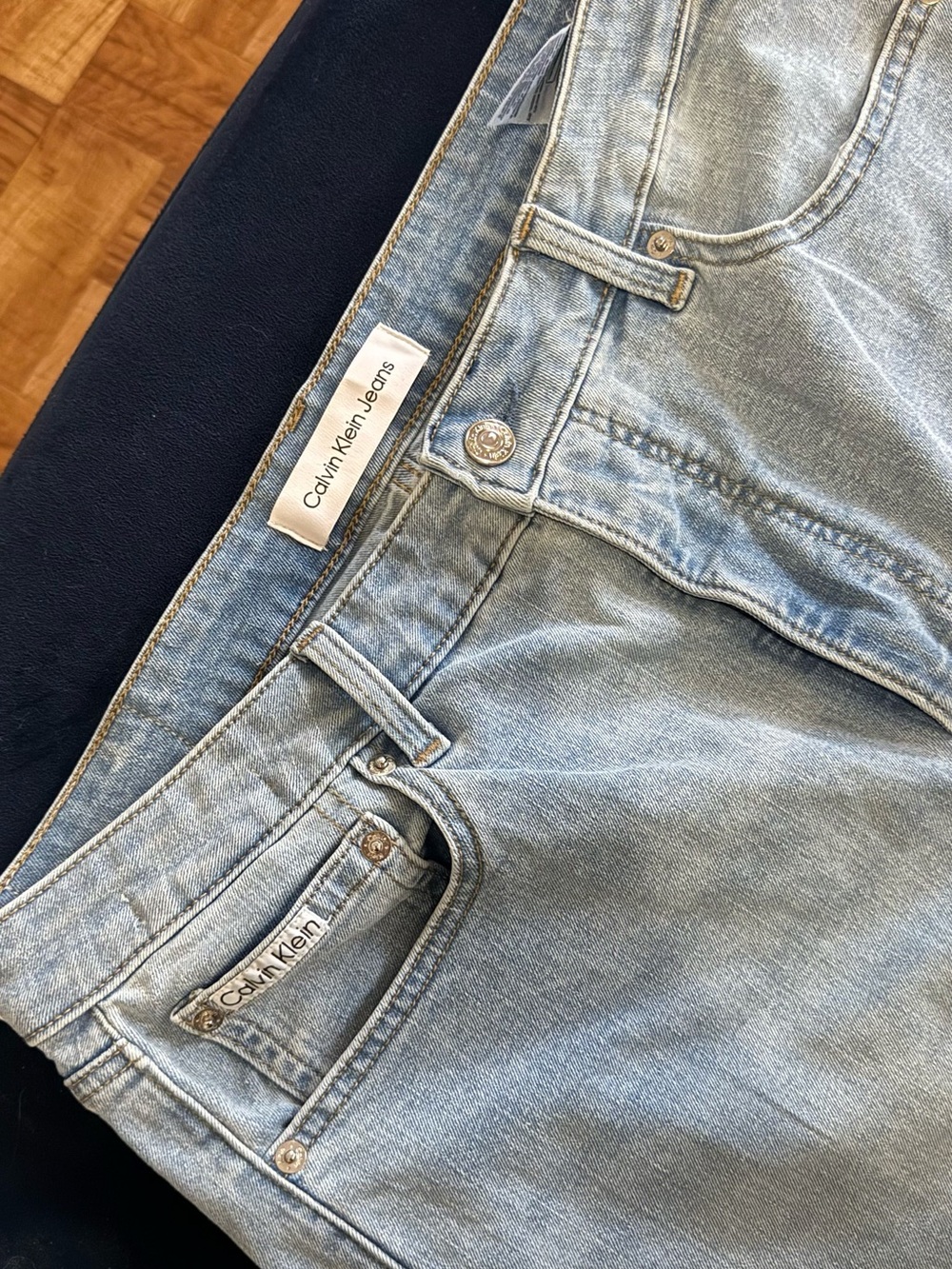 Calvin Klein Jeans Light Wash Denim Skinny Jeans